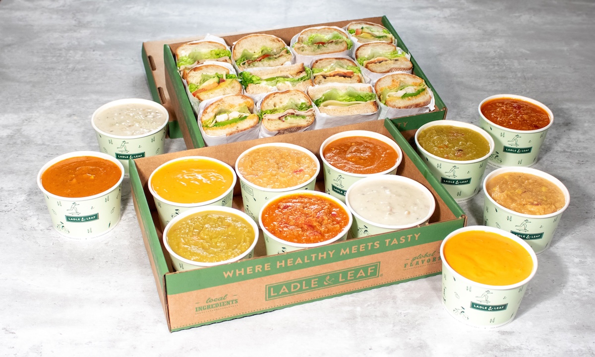Assorted Soup & Sandwich Platter